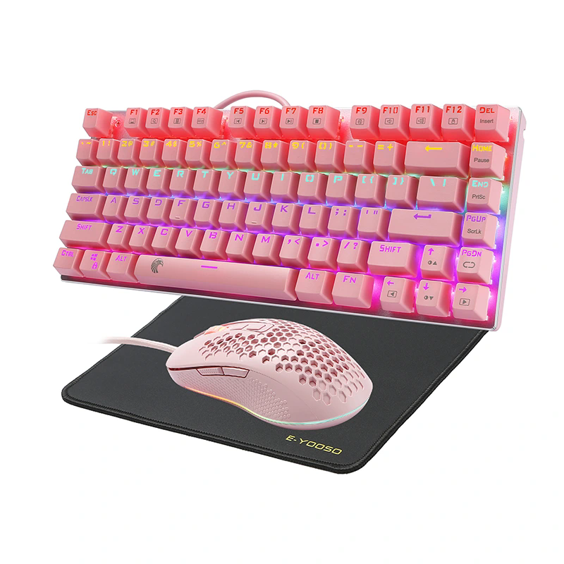 แป้นพิมพ์กลไกการเล่นเกม Huo Ji Wireless: คู่หูเกม 81-key ที่ดีที่สุด